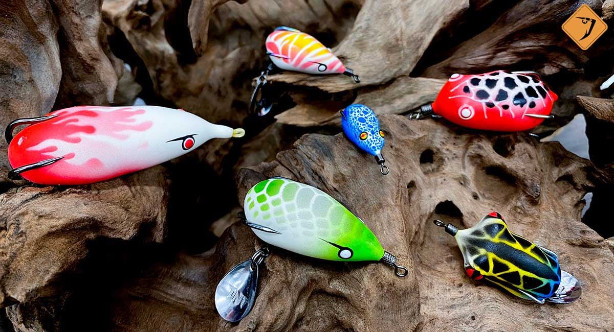 Phân biệt mồi nhái hơi, mồi cá sắt và mồi mềm câu lure - TNT Lures